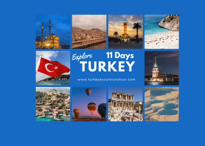 11 days turkey tours