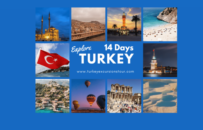 14 days turkey tours